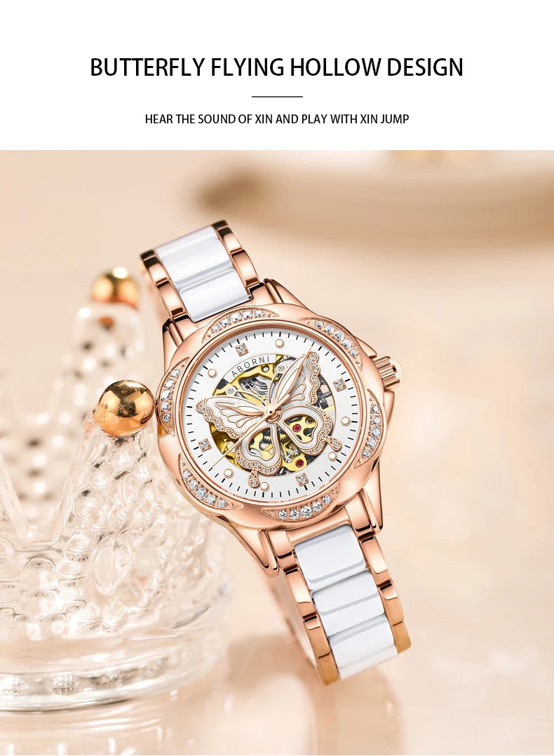 Precision Automatic Mechanical Steel Watch