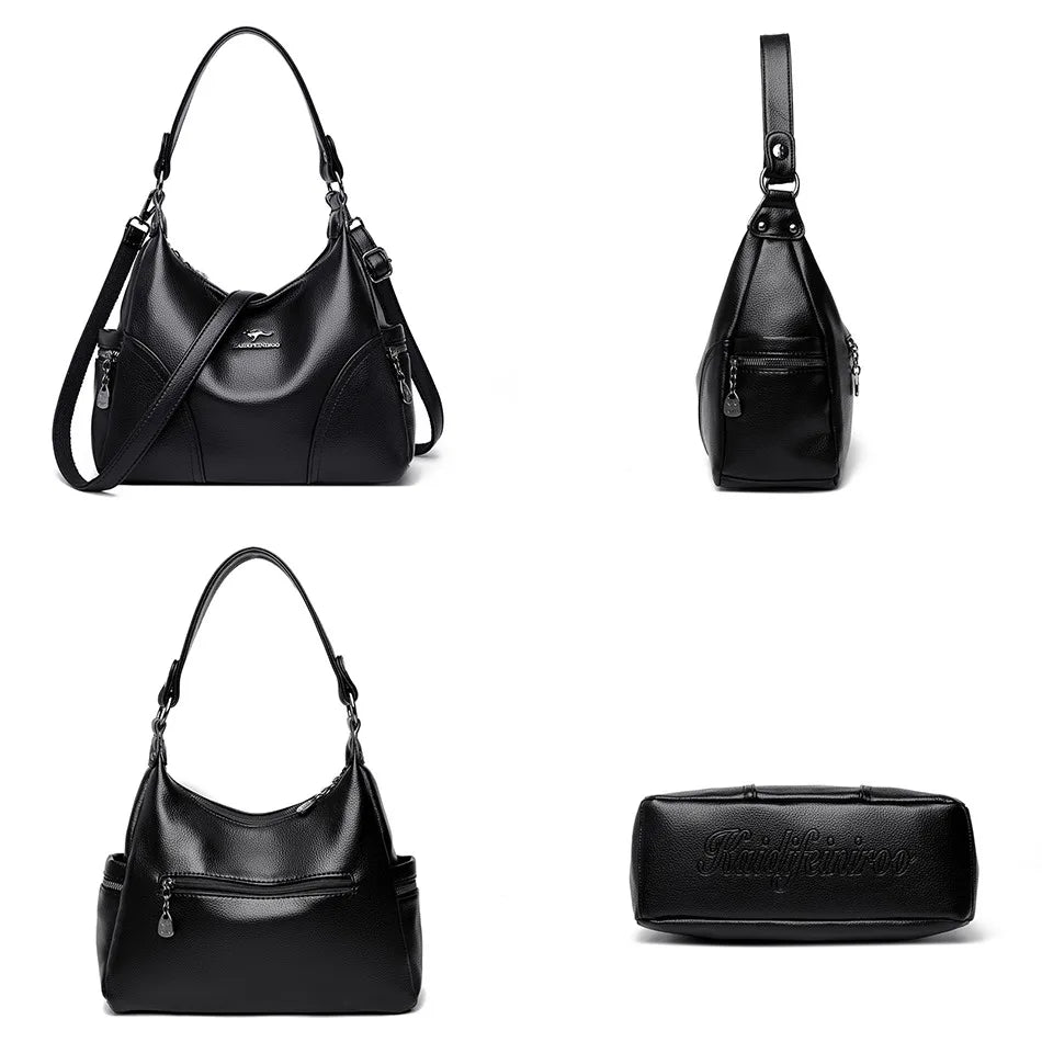 New Style Grained Messenger Bag