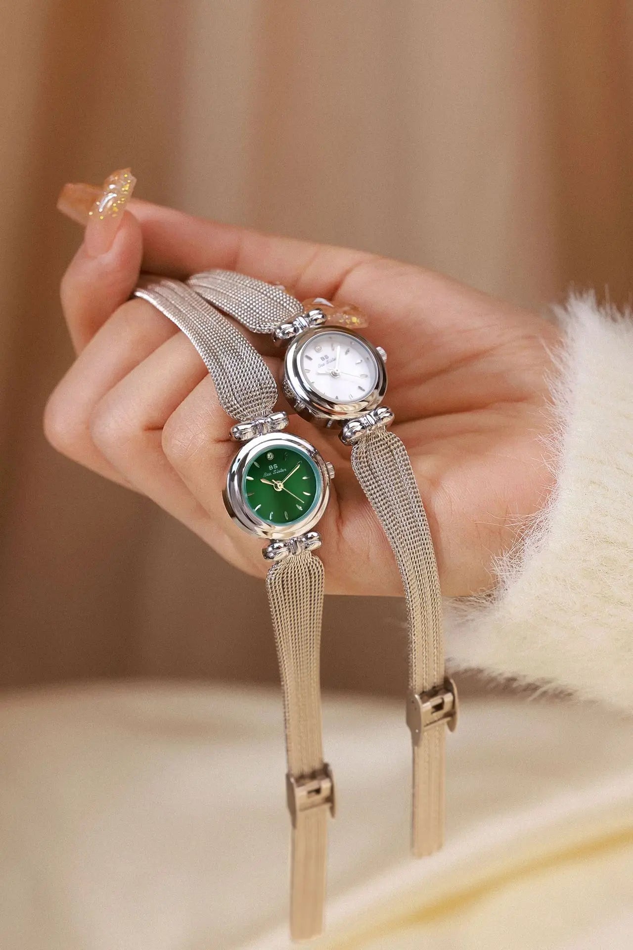 Temperament Gold Waterproof Jewelry Watch