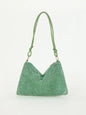 Rhinestone Crescent Evening Underarm Bag