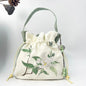 Embroidered Silk Heritage Bucket Bag
