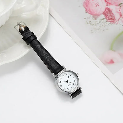 Classic Round Leather Popular Watch