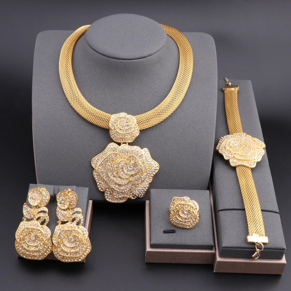 Dubai Gold African Wedding Set