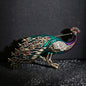 Rhinestone Ginkgo Crystal Office Brooch