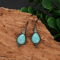 Bohemian Turquoise Water Drop Earrings