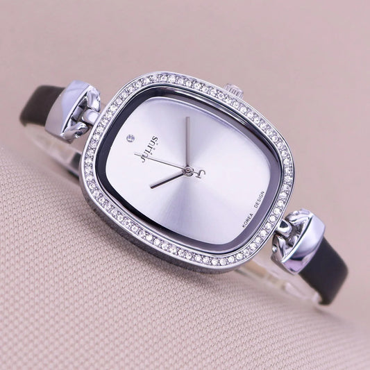 Heritage Lady Leather Bracelet Watch