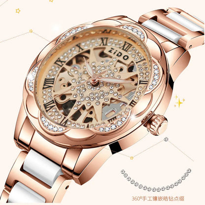 Stainless Steel Automatic Mechanical Watch