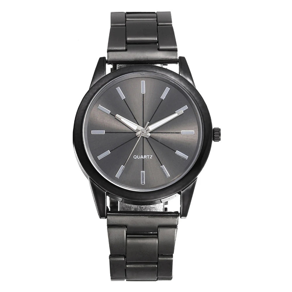 Gold Rhinestone Casual Bracelet Watch