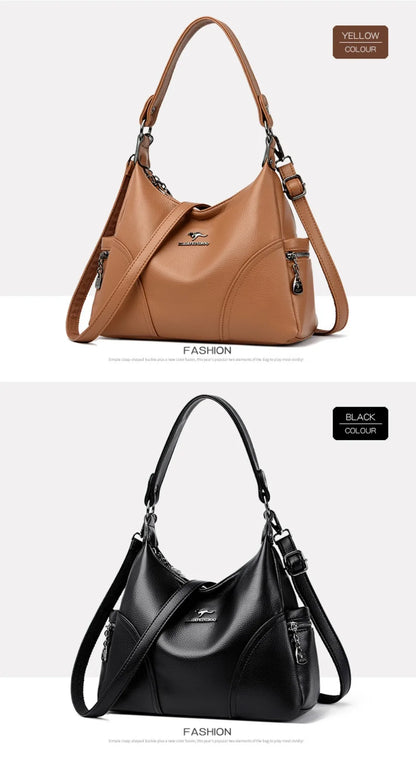 New Style Grained Messenger Bag