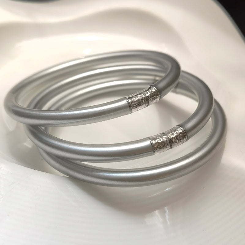 Silicone Soft Gilded Party Bangles