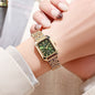 Geometric Steel Band Dress Watch