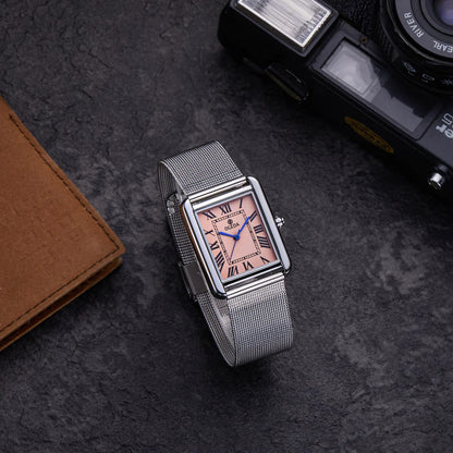 Gilded Waterproof Couple’s Watch Set