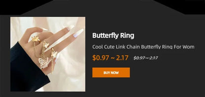 Sakura Flower Crystal Open Ring