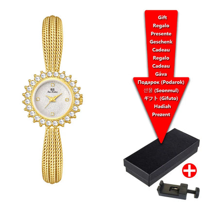 Wheat Ear Rhinestone Jewelry Watch