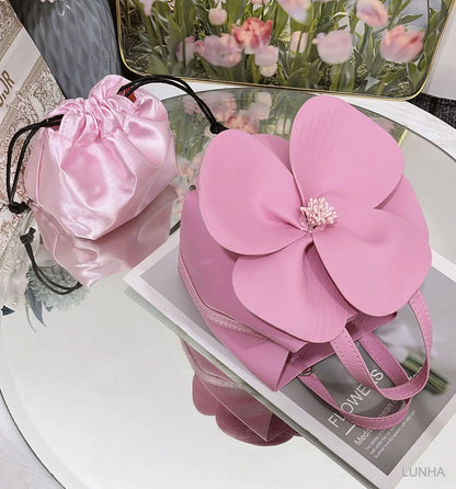 3D Flora Evening Bridal Clutch