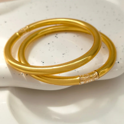 Silicone Soft Gilded Party Bangles
