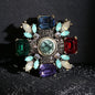Rhinestone Ginkgo Crystal Office Brooch