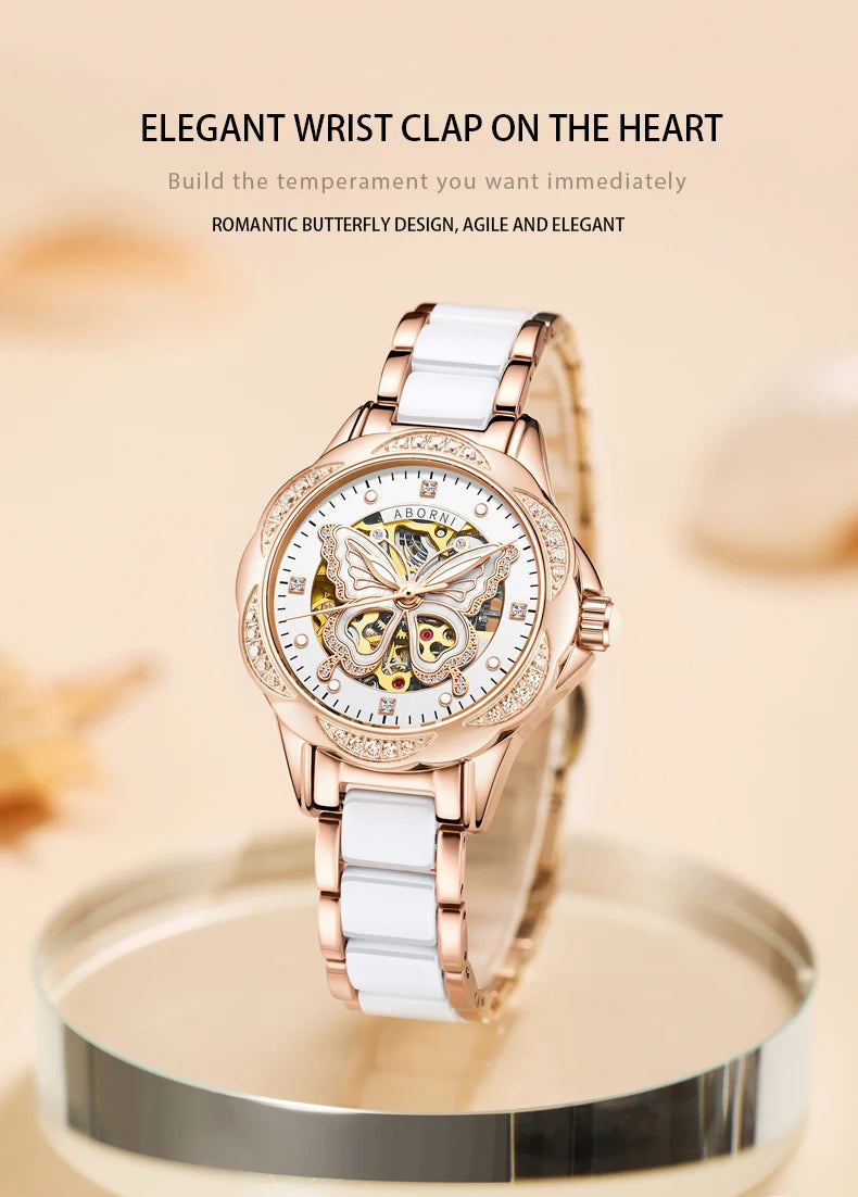 Precision Automatic Mechanical Steel Watch