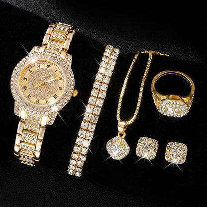 Grand 5-Piece Jewelry Watch Suite