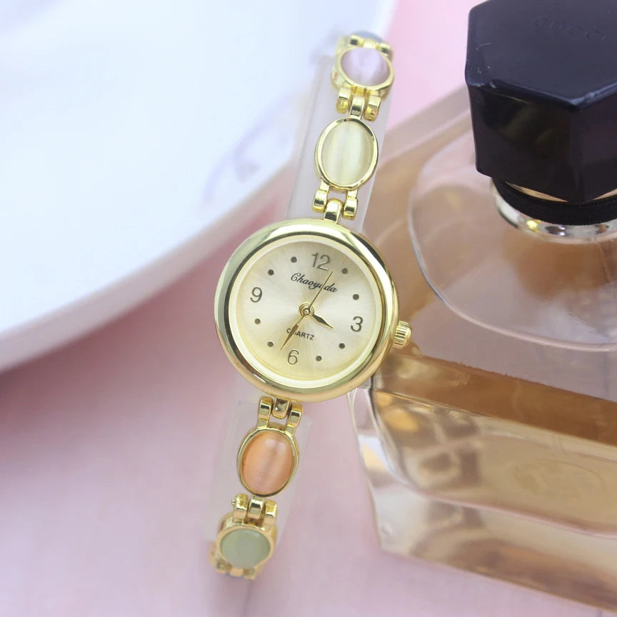Gilded Heritage Dress Bracelet Watch