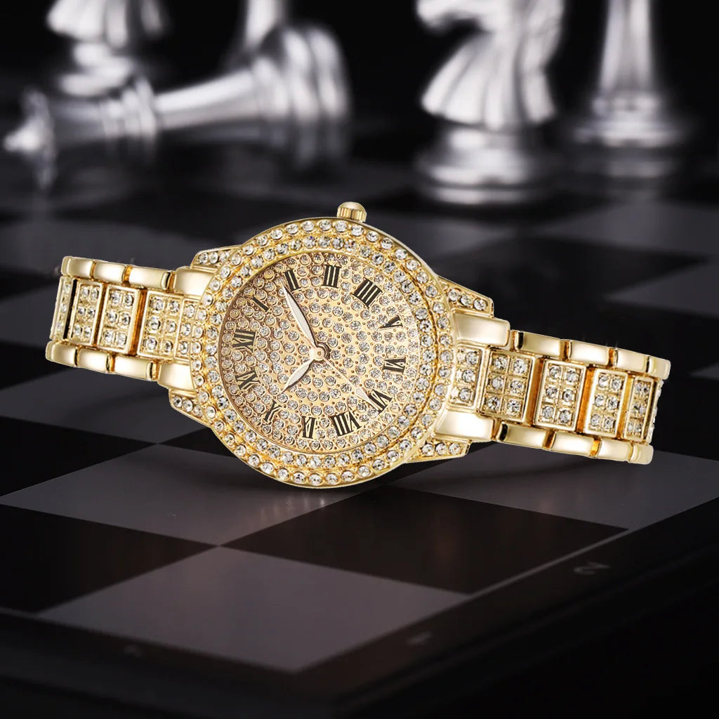 Full 5-Piece Jewelry Watch Suite