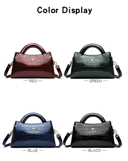 Alligator Motif Kangaroo Brand Bag