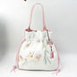 Embroidered Silk Heritage Bucket Bag
