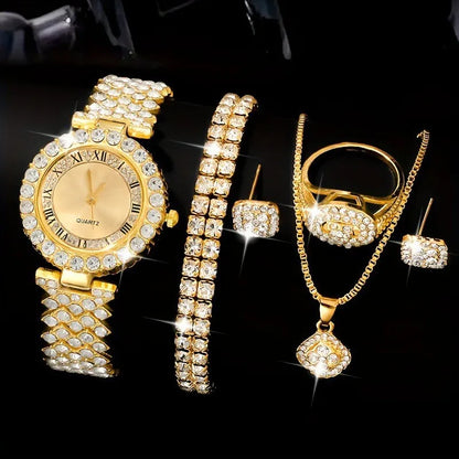 Grand 5-Piece Jewelry Watch Suite