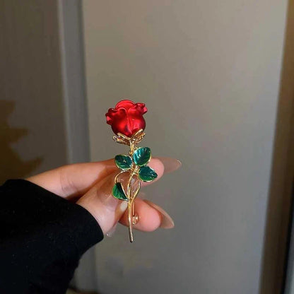 Tulip Flower Pearl Gala Brooch