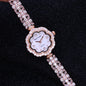 Fine Shell Rhinestone Bracelet Watch