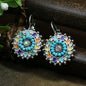 Bohemian Turquoise Water Drop Earrings