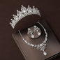 Dubai Royal Crystal Tiara Set