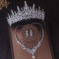 Dubai Royal Crystal Tiara Set