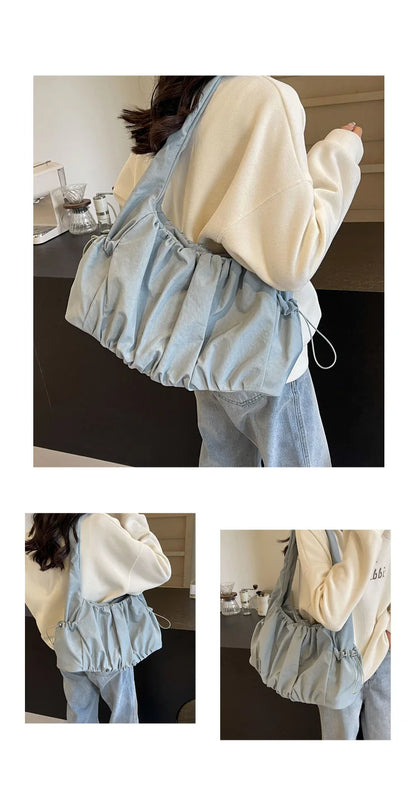 Nylon Architectural Lady Tote Bag