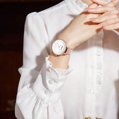 Contemporary High-Fashion Belt Watch