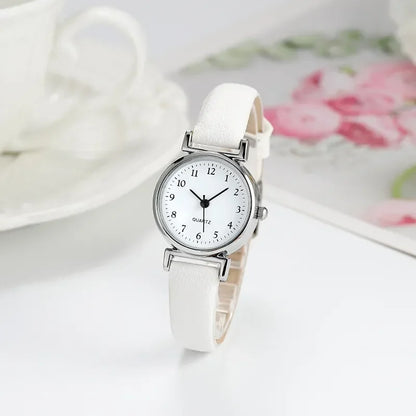 Classic Round Leather Popular Watch