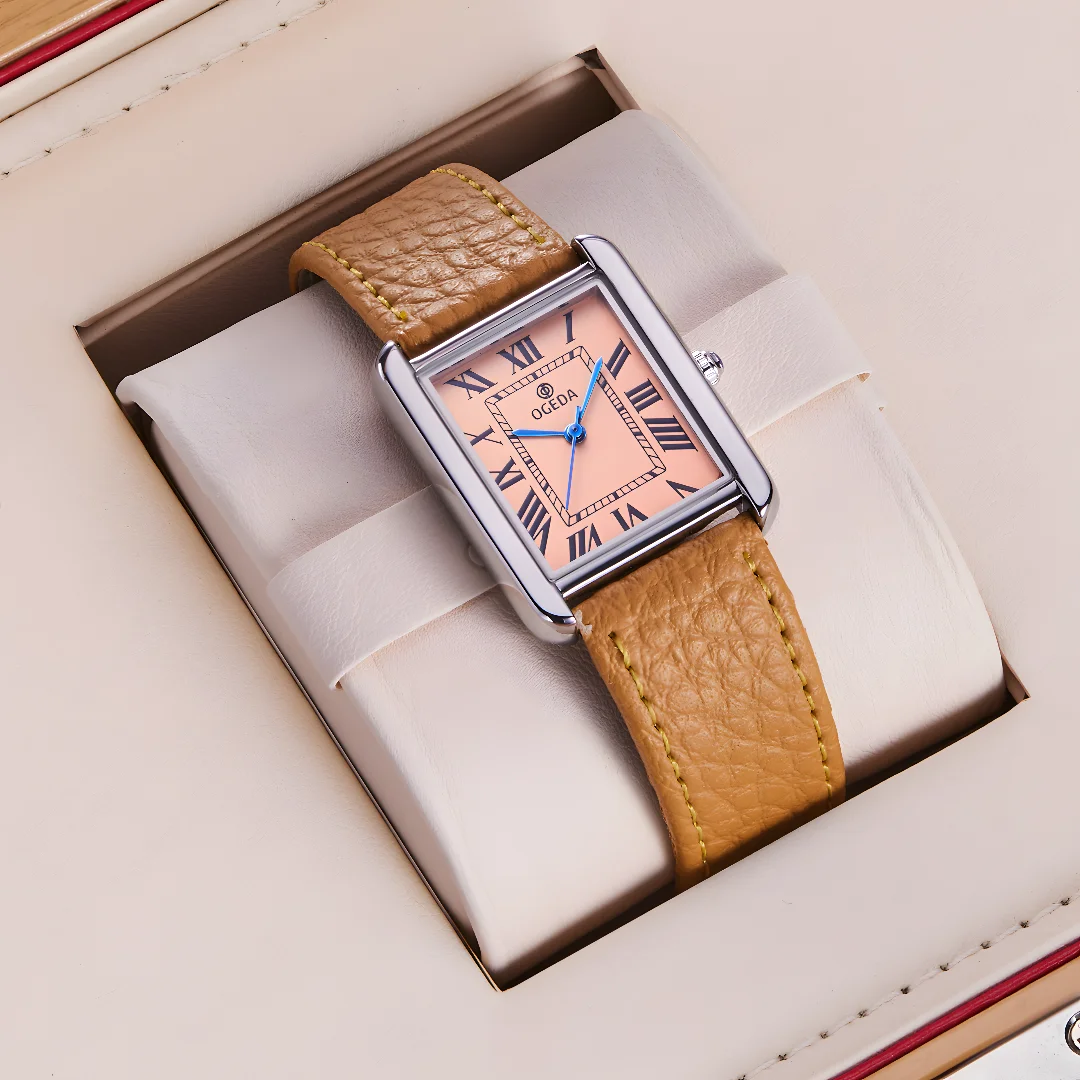 Gilded Waterproof Couple’s Watch Set