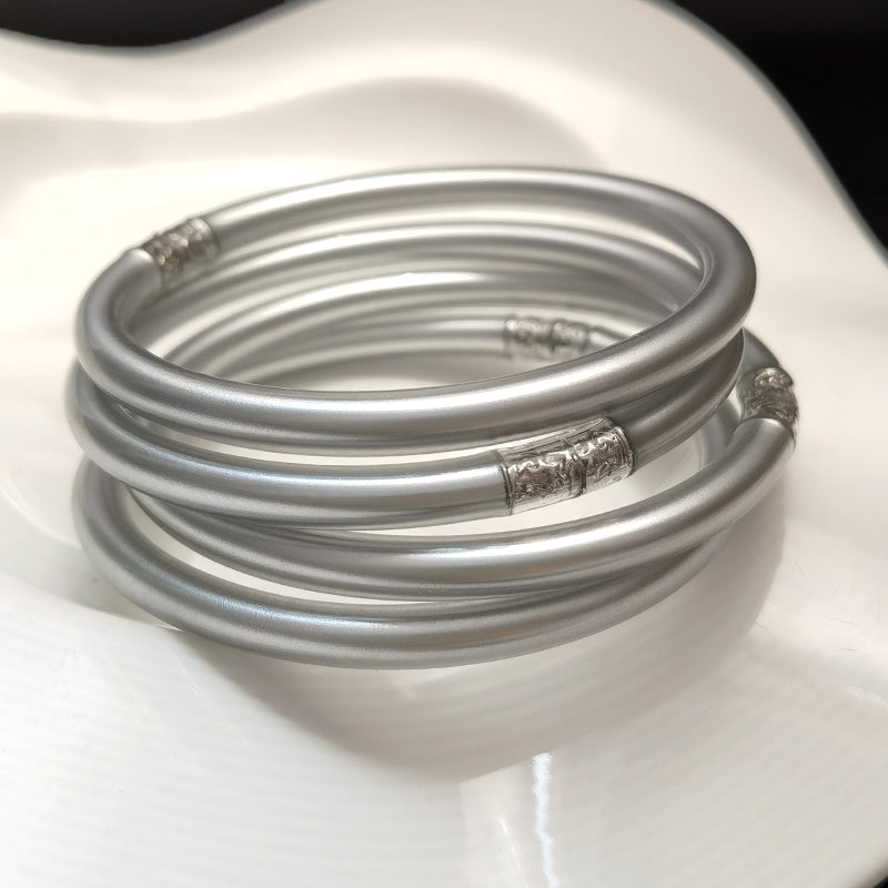 Silicone Soft Gilded Party Bangles