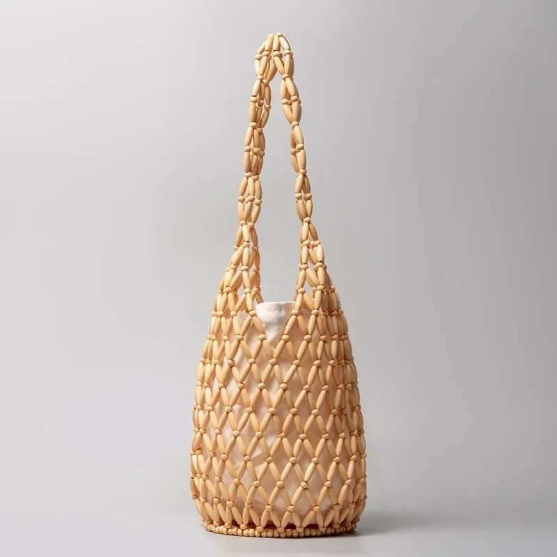 Woven Bead Hollow Artisan Bucket