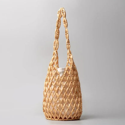 Woven Bead Hollow Artisan Bucket