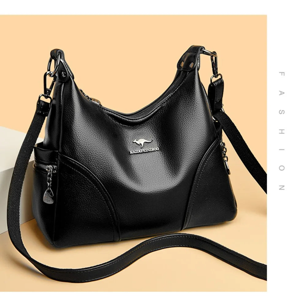 New Style Grained Messenger Bag