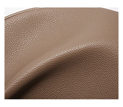 Minimalist Crescent Leather Underarm Bag