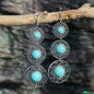 Bohemian Turquoise Water Drop Earrings