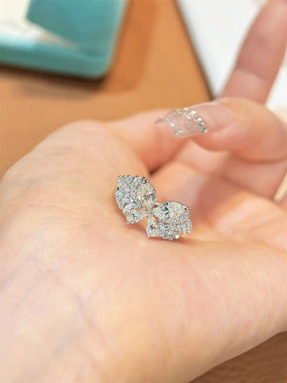 Butterfly Diamond 18k Gold Ring