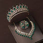 Dubai Royal Crystal Tiara Set