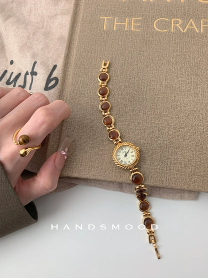 Gemstone Personality Vintage Watch Set