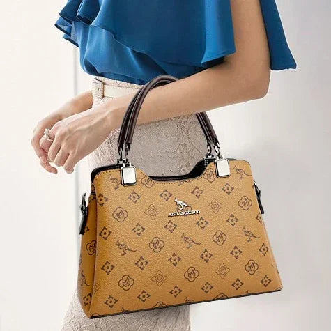 Iconic Grained Leather Crossbody Bag