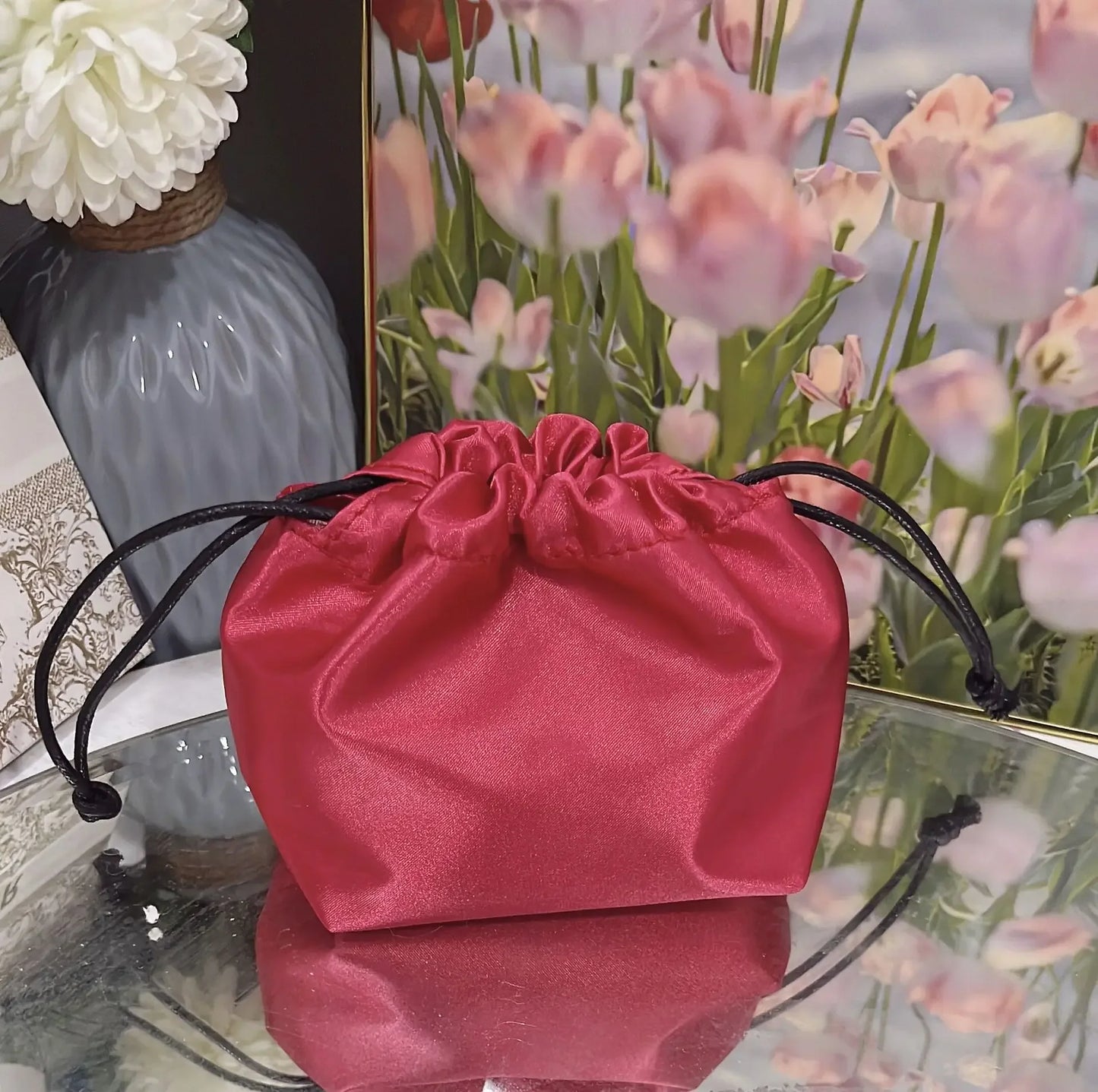 3D Flora Evening Bridal Clutch