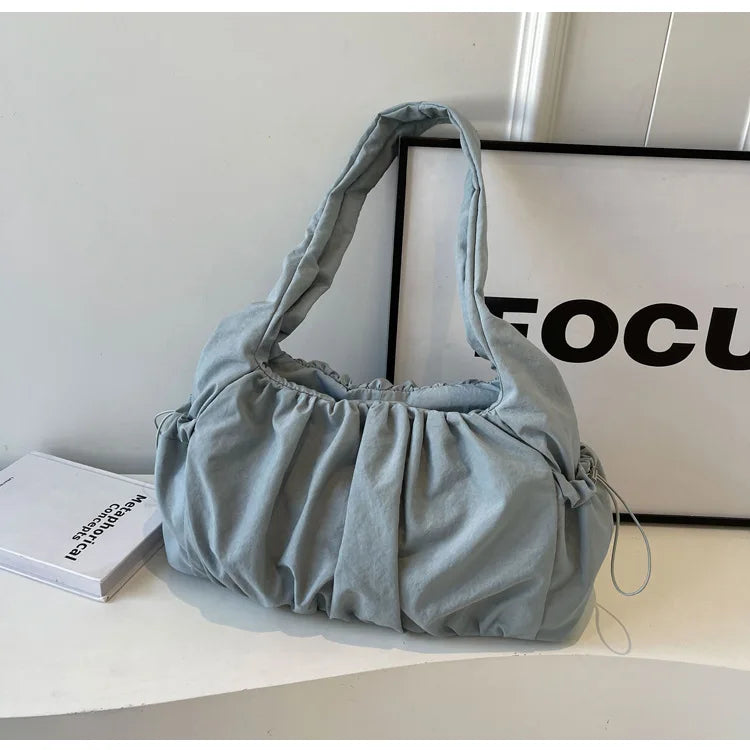 Nylon Architectural Lady Tote Bag