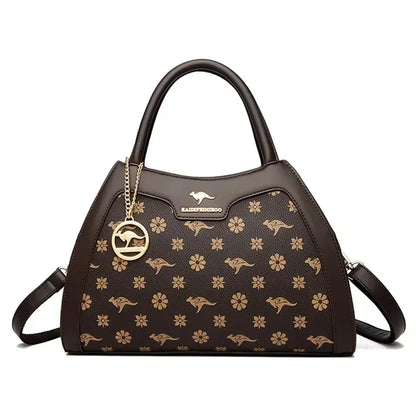 Iconic Grained Leather Crossbody Bag